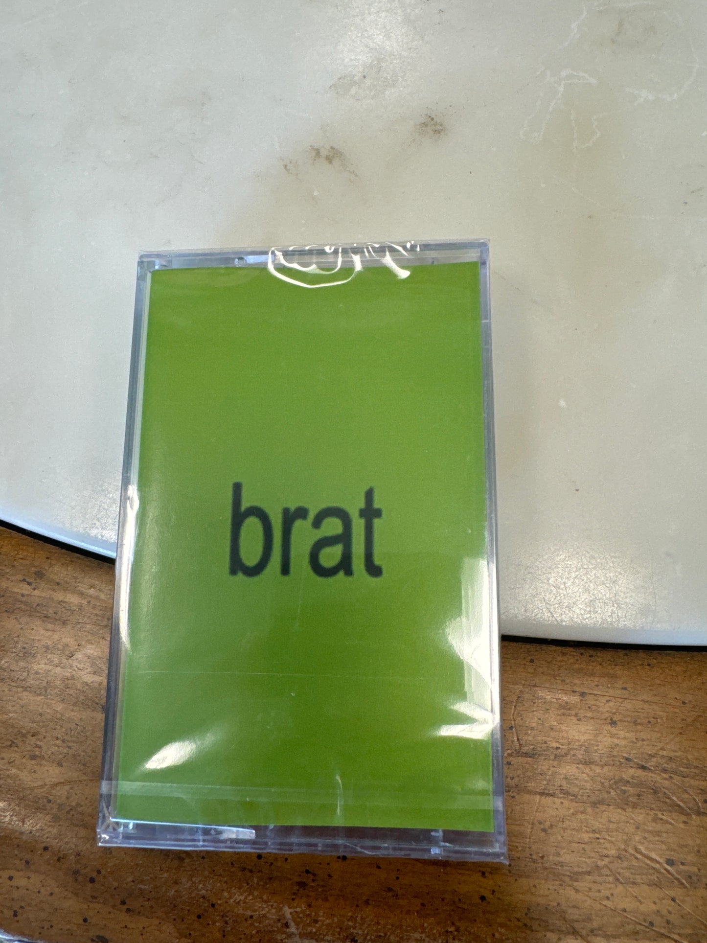 Charli XCX Brat Album Mini cassette tape