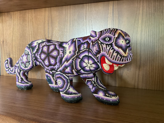 Huichol Jaguar Figurine