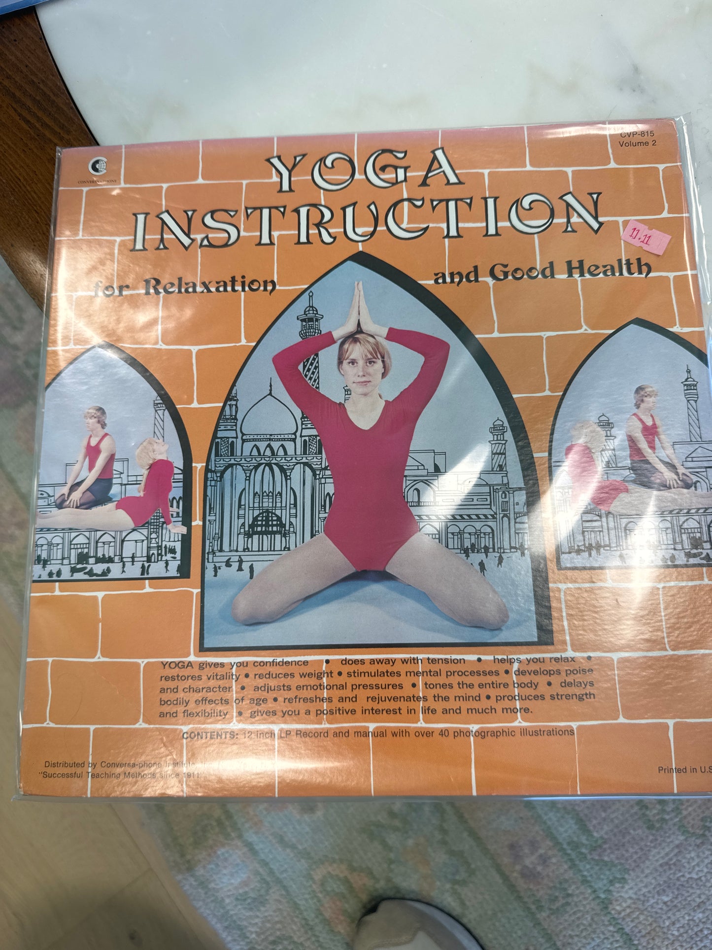 Yoga Instruction For Relaxation and Good Health (VINYL)