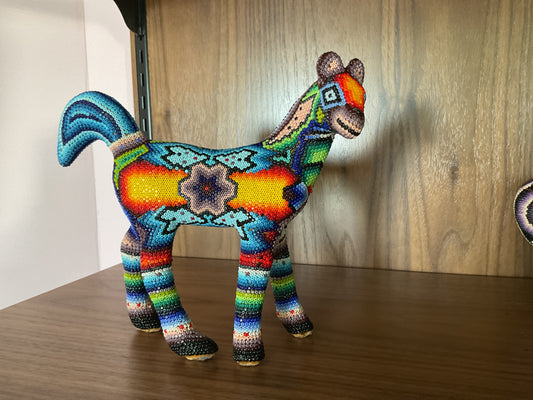 Huichol Pony Figurine