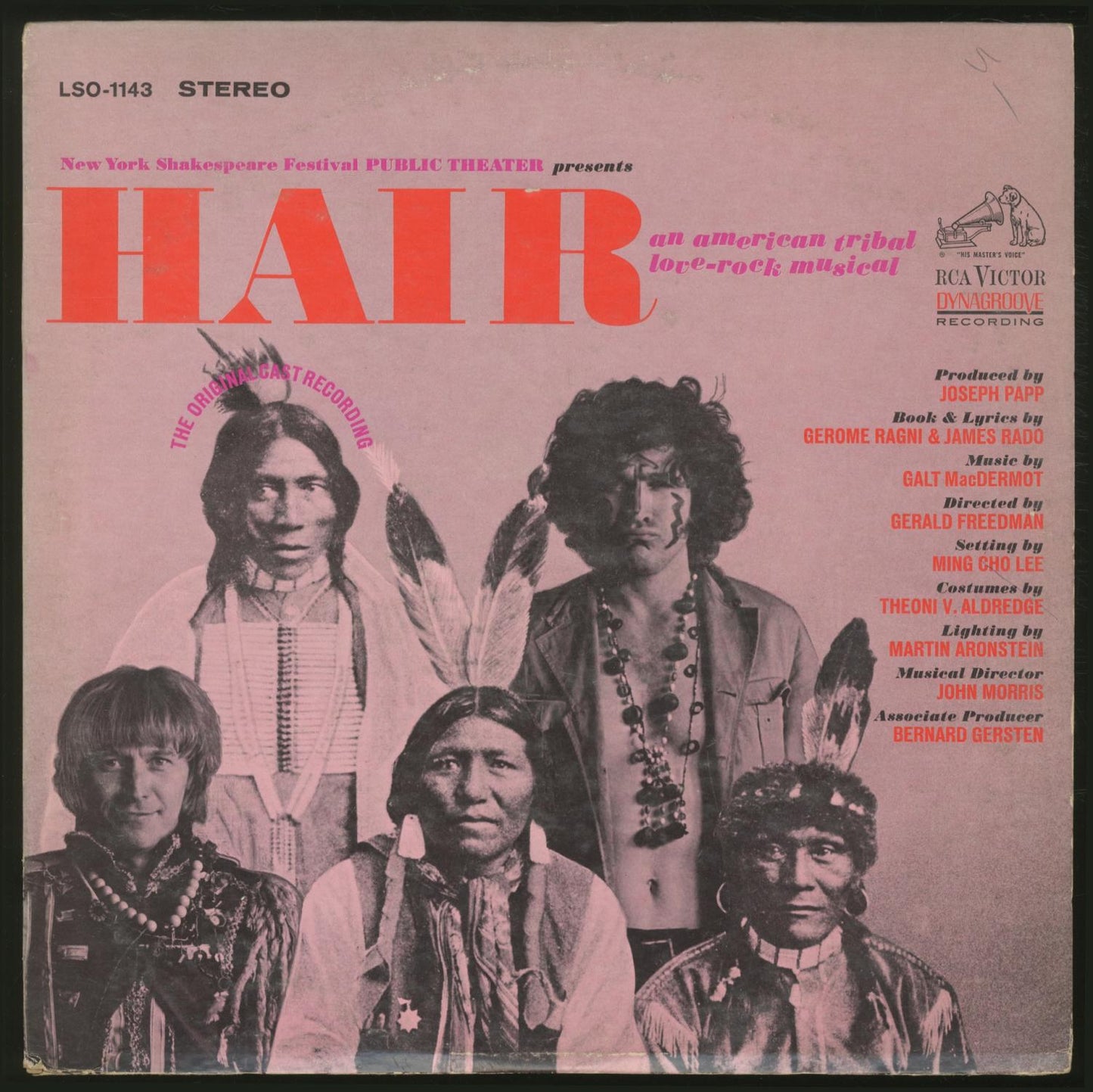 RAGNI, Gerome and James Rado - "Hair : An American Tribal Love-Rock Musical"