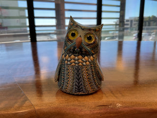 Jon Anderson Clay Figurine Owl