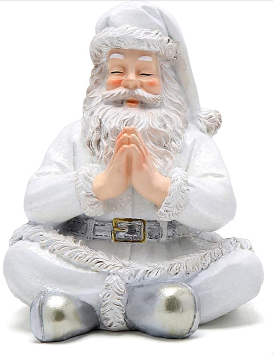 Santa Claus In Meditative Prayer