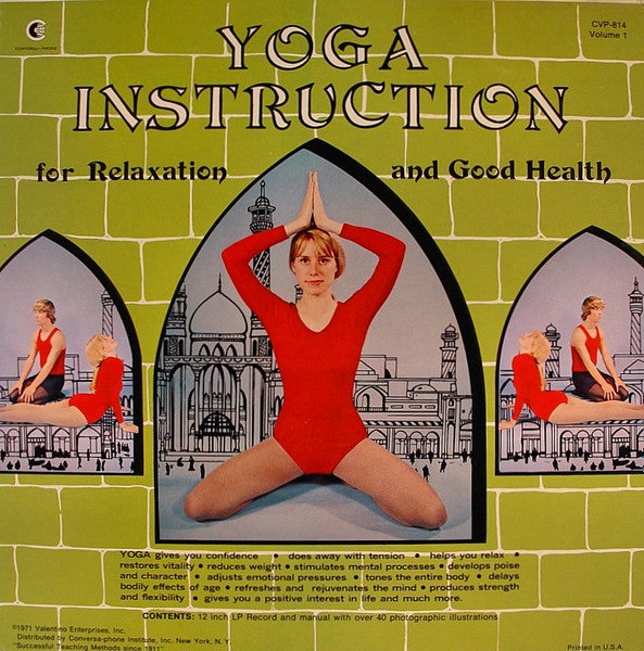 Yoga Instruction For Relaxation and Good Health (VINYL)